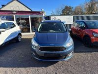 Gebraucht Ford Grand C-Max Titanium 125 PS (91 kW) 2018 Blau Van / Kleinbus