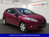 Gebraucht Ford Fiesta Titanium 82 PS (60 kW) 2010 Rot Kleinwagen