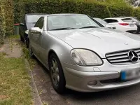 Gebraucht Mercedes SLK200 163 PS (119 kW) 2002 Silber Cabrio