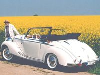Gebraucht Mercedes 170 52 PS (38 kW) 1952 Weiß Cabrio