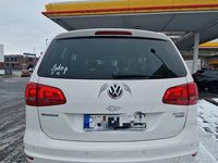 Second-hand VW Sharan Cup 140 CP (102 kW) 2014 Alb Monovolum