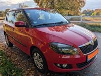 Gebraucht Skoda Fabia 60 PS (44 kW) 2010 Rot Kleinwagen