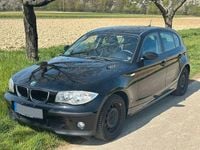 Gebraucht BMW 116 116 PS (85 kW) 2007 Schwarz Kleinwagen
