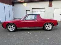 Begagnad Porsche 914 101 HK (74 kW) 1973 Röd Cab