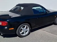 Gebraucht Mazda MX5 110 PS (80 kW) 2001 Schwarz Cabrio