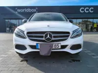 Gebraucht Mercedes C160 129 PS (94 kW) 2018 Weiß Coupé