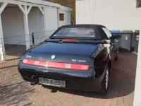 Gebraucht Alfa Romeo Spider 150 PS (110 kW) 2002 Schwarz Cabrio