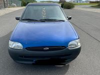 Gebraucht Ford Escort Cabriolet 88 PS (64 kW) 1996 Blau Cabrio