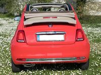 Second-hand Fiat 500C 69 CP (50 kW) 2018 Roșu Cabrio