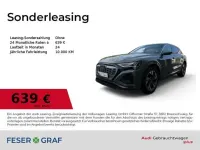 Gebraucht Audi Q8 e-tron S-Line 300 kW (408 PS) 2023 Chronosgrau metallic SUV