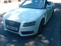 Gebraucht Audi A5 Cabriolet S-Line 240 PS (176 kW) 2010 Weiß Cabrio