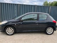 Gebraucht Peugeot 206 Basis 68 PS (50 kW) 2009 Schwarz Kleinwagen