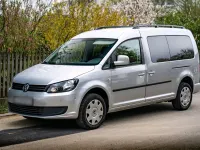 Second-hand VW Caddy Maxi 105 CP (77 kW) 2014 Argintiu Monovolum
