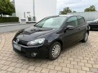 Gebraucht VW Golf VI 105 PS (77 kW) 2010 Schwarz Kleinwagen