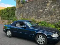 Gebraucht Mercedes SL320 224 PS (164 kW) 1999 Blau Cabrio