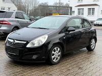 Gebraucht Opel Corsa Edition 90 PS (66 kW) 2008 Schwarz Kleinwagen