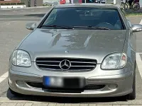 Gebraucht Mercedes SLK200 163 PS (119 kW) 2003 Silber Cabrio