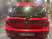 Gebraucht BMW 116 122 PS (89 kW) 2007 Rot Kleinwagen