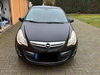 Gebraucht Opel Corsa 69 PS (50 kW) 2012 Schwarz Kleinwagen