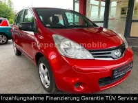 Gebraucht Nissan Note Visia 88 PS (64 kW) 2009 Rot Kleinwagen