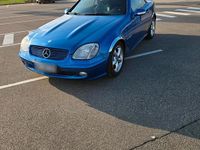 Gebraucht Mercedes SLK200 166 PS (122 kW) 2000 Blau Cabrio
