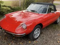 Gebraucht Alfa Romeo Spider 126 PS (92 kW) 1978 Rot Cabrio
