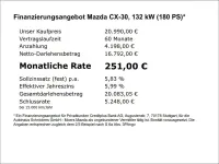 Gebraucht Mazda CX-30 Selection 179 PS (131 kW) 2020 Rot SUV