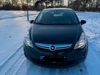 Gebraucht Opel Corsa 69 PS (50 kW) 2012 Schwarz Kleinwagen