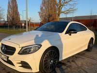 Gebraucht Mercedes C400 AMG 333 PS (244 kW) 2018 Weiß Coupé
