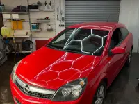 Gebraucht Opel Astra GTC 105 PS (77 kW) 2007 Rot Kleinwagen
