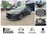 Gebraucht Mazda 6 Signature 194 PS (142 kW) 2018 Obsidiangrau metallic Kombi