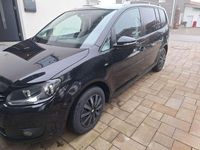Gebraucht VW Touran Comfortline 105 PS (77 kW) 2014 Schwarz Van / Kleinbus