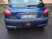 Gebraucht Peugeot 206 59 PS (43 kW) 2003 Blau Kleinwagen