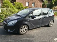 Gebraucht Opel Meriva 120 PS (88 kW) 2016 Schwarz Van / Kleinbus