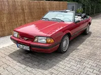 Gebraucht Ford Mustang 91 PS (66 kW) 1987 Rot Cabrio