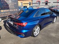 Używany Audi A3 Advanced 190 KM (139 kW) 2023 Niebieski Sedan/Limuzyna