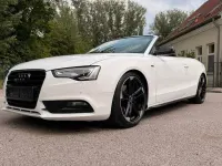 Gebraucht Audi A5 Cabriolet S-Line 204 PS (150 kW) 2012 Weiß Cabrio