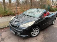 Gebraucht Peugeot 207 120 PS (88 kW) 2007 Schwarz Cabrio