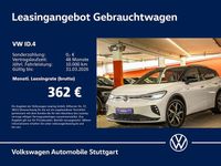 Gebraucht VW ID.4 GTX 250 kW (340 PS) 2025 Gletscherweiß metallic/schwarz SUV