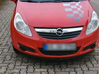 Gebraucht Opel Corsa 80 PS (58 kW) 2007 Rot Kleinwagen