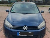 Gebraucht VW Golf VI Trendline 80 PS (58 kW) 2010 Blau Kleinwagen