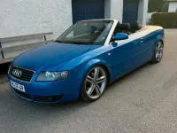 Gebraucht Audi A4 Cabriolet 163 PS (119 kW) 2003 Blau Cabrio