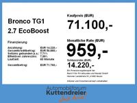 gebraucht Ford Bronco TG1 2.7 EcoBoost Outer Banks LED elSitz