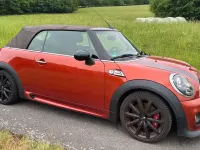 Gebraucht Mini John Cooper Works Cabriolet 211 PS (155 kW) 2013 Orange Cabrio