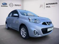 Gebraucht Nissan Micra Acenta 80 PS (58 kW) 2017 Silber Kleinwagen