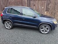 Gebraucht VW Tiguan Style 140 PS (102 kW) 2014 Blau SUV