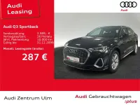 Second-hand Audi Q3 S-Line 150 CP (110 kW) 2023 Negru SUV