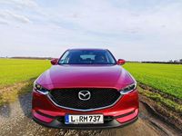 Gebraucht Mazda CX-5 Exclusive-Line 150 PS (110 kW) 2017 Rot SUV