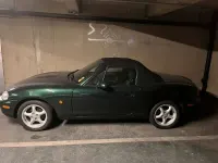 Gebraucht Mazda MX5 140 PS (102 kW) 1998 Grün Cabrio