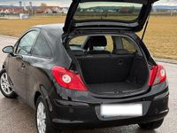Gebraucht Opel Corsa 78 PS (57 kW) 2010 Schwarz Kleinwagen